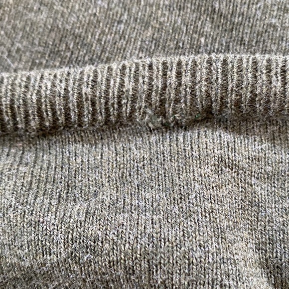 J Crew Mercantile Solid Green Cotton Pullover Crew Neck Sweater - Picture 8 of 8